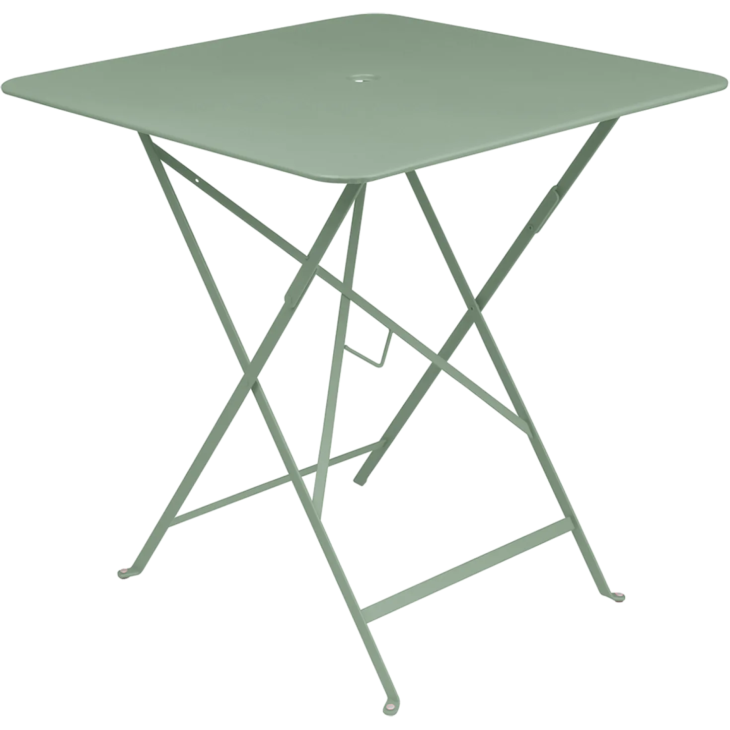 FERMOB Table Carrée Pliante 71 x 71 cm Bistro en Acier