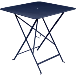 FERMOB Table Carrée Pliante 71 x 71 cm Bistro en Acier