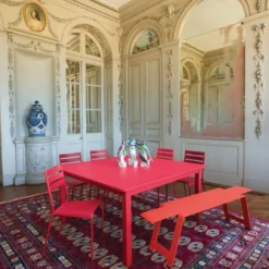 FERMOB Table Carrée 143 x 143 cm Craft en Acier