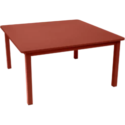 FERMOB Table Carrée 143 x 143 cm Craft en Acier
