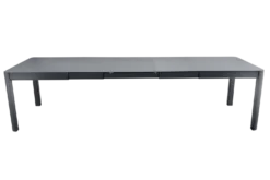 FERMOB Table Rectangulaire Extensible 149/299 x 100 cm Ribambelle en Aluminium