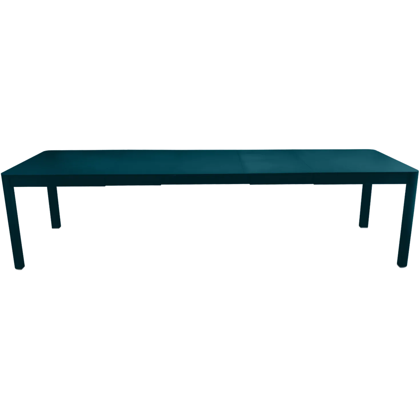 FERMOB Table Rectangulaire Extensible 149/299 x 100 cm Ribambelle en Aluminium