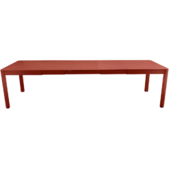 FERMOB Table Rectangulaire Extensible 149/299 x 100 cm Ribambelle en Aluminium