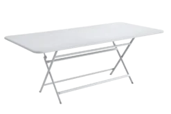 FERMOB Table Rectangulaire Pliante 190 x 90 cm Caractère en Acier