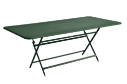 FERMOB Table Rectangulaire Pliante 190 x 90 cm Caractère en Acier