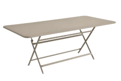 FERMOB Table Rectangulaire Pliante 190 x 90 cm Caractère en Acier