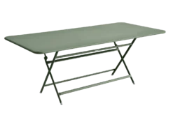 FERMOB Table Rectangulaire Pliante 190 x 90 cm Caractère en Acier