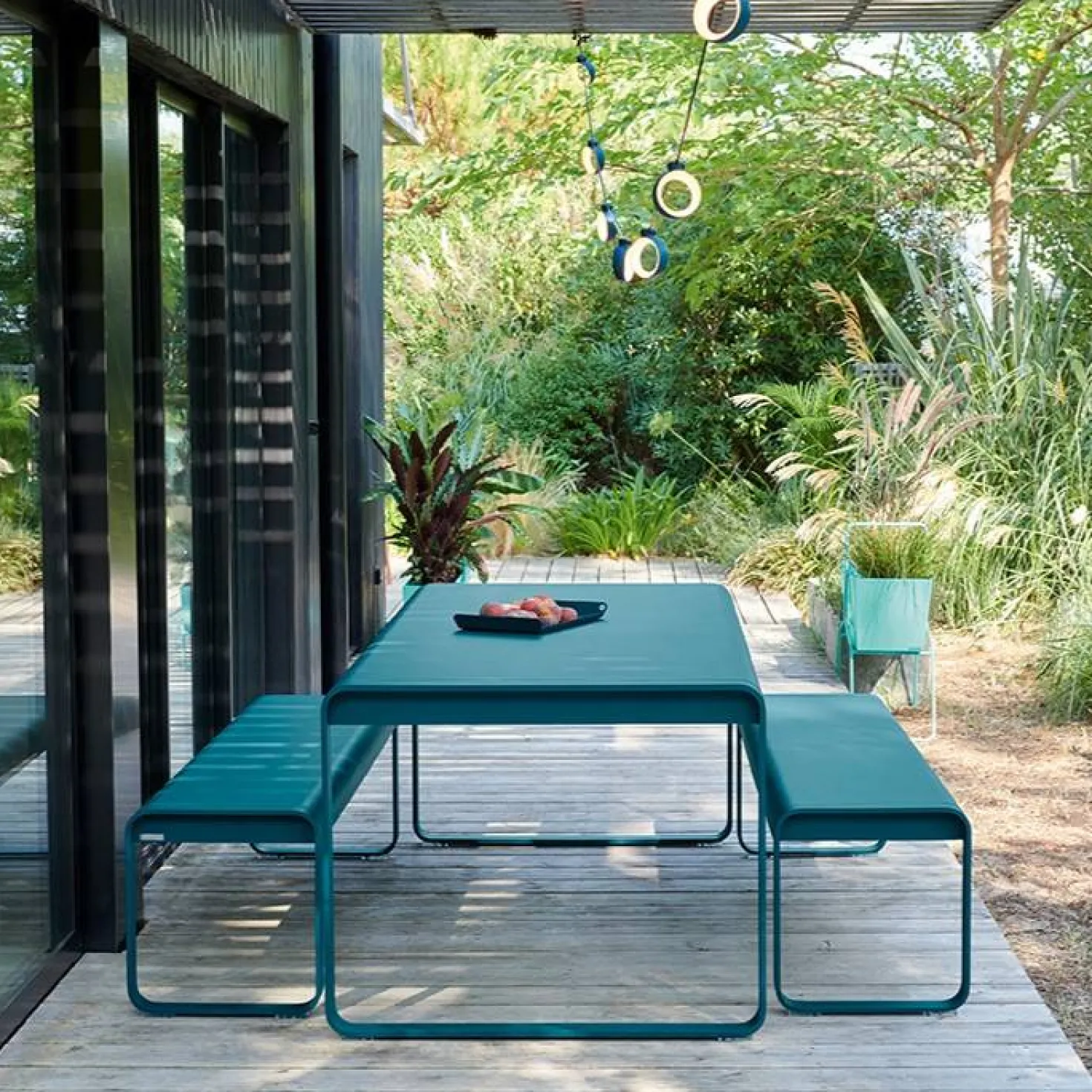 FERMOB Table Rectangulaire 196 x 90 cm Bellevie en Aluminium