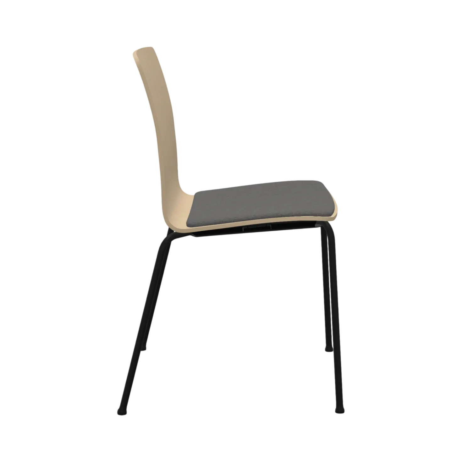 FLOKK Chaise avec assise capitonnée Com K22H