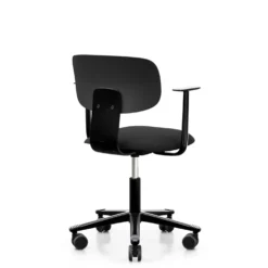FLOKK Chaise de bureau assise capitonnée avec accoudoirs Tion 2140