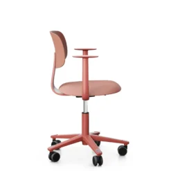 FLOKK Chaise de bureau assise capitonnée avec accoudoirs Tion 2140