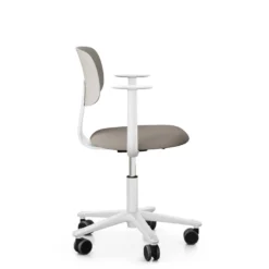FLOKK Chaise de bureau assise capitonnée avec accoudoirs Tion 2140