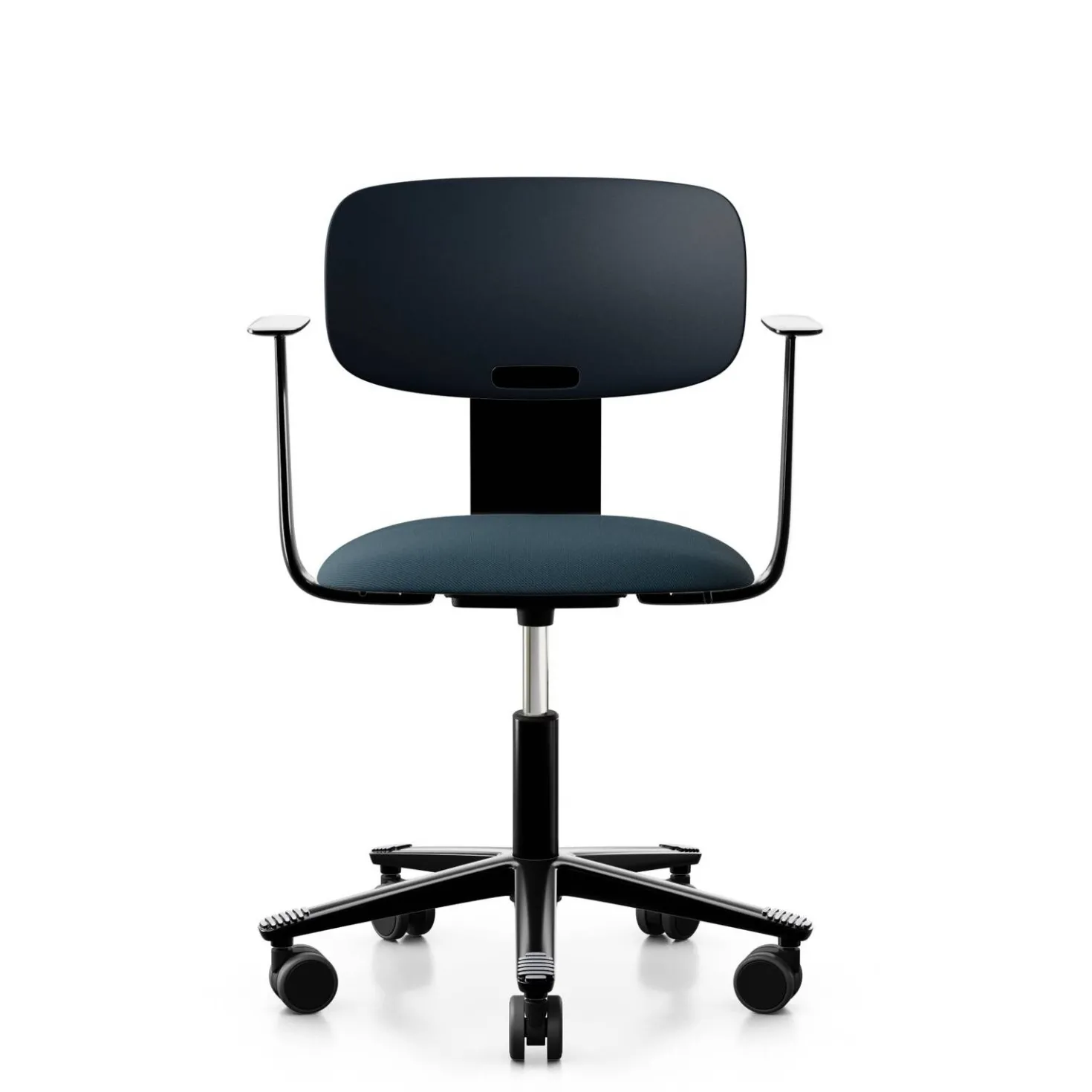 FLOKK Chaise de bureau assise capitonnée avec accoudoirs Tion 2140