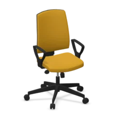 FLOKK Chaise de bureau avec accoudoirs Raya 21S