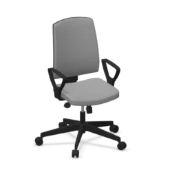 FLOKK Chaise de bureau avec accoudoirs Raya 21S