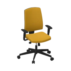 FLOKK Chaise de bureau avec accoudoirs réglables Raya 23S