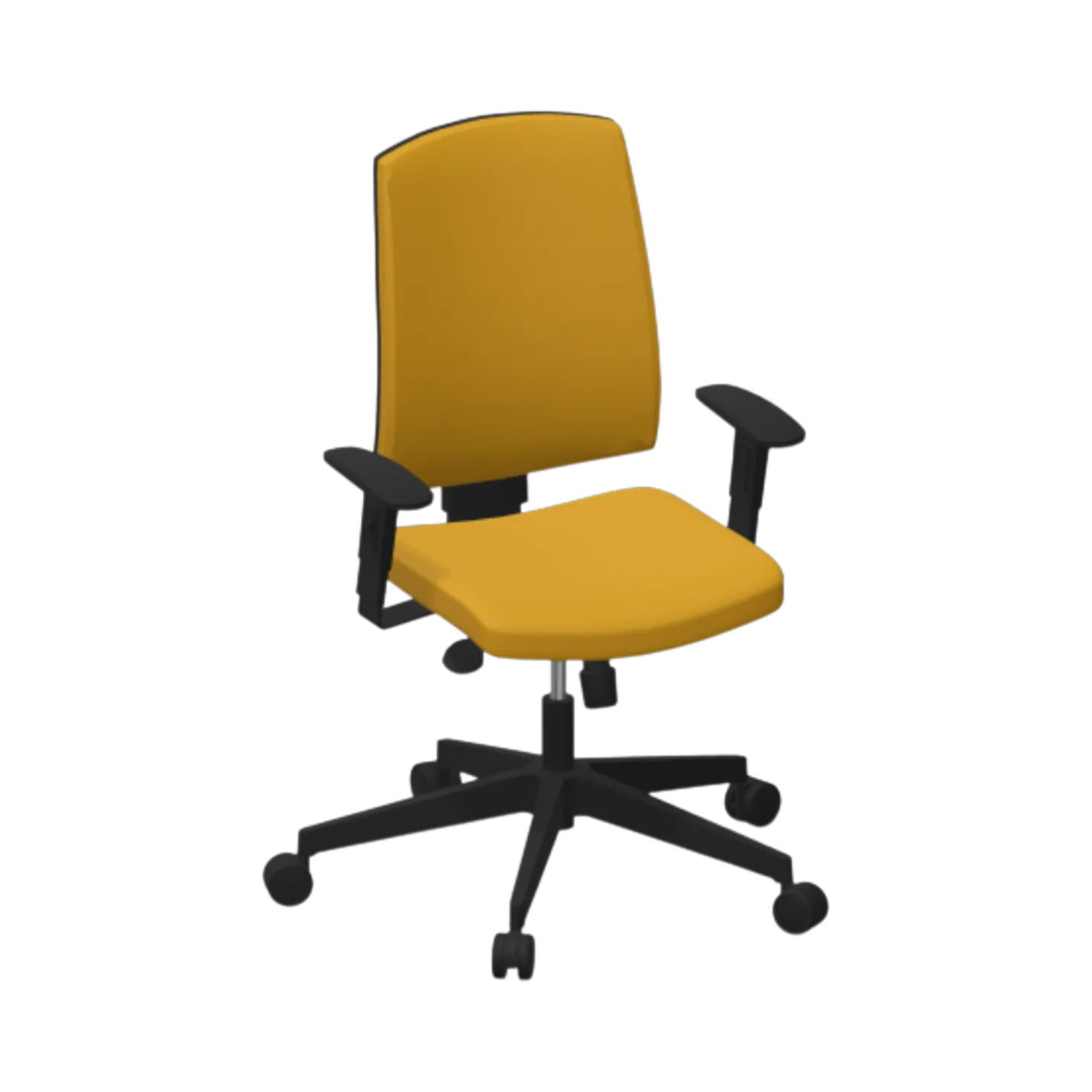 FLOKK Chaise de bureau avec accoudoirs réglables Raya 23S