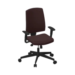 FLOKK Chaise de bureau avec accoudoirs réglables Raya 23S