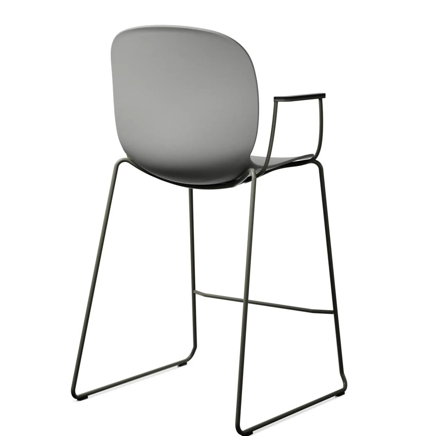 FLOKK Chaise haute avec accoudoirs Noor Up 6090