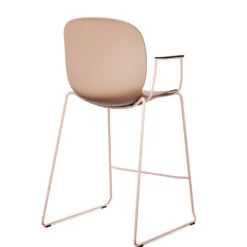FLOKK Chaise haute avec accoudoirs Noor Up 6090