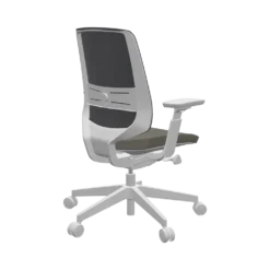 FLOKK Fauteuil de bureau base grise Light Up 250SL