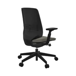 FLOKK Fauteuil de bureau base noire Light Up 250SL