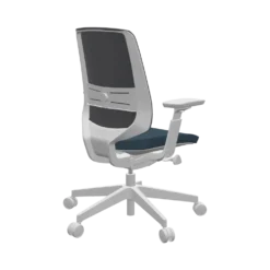 FLOKK Fauteuil de bureau base grise Light Up 250SL