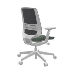 FLOKK Fauteuil de bureau base grise Light Up 250SL