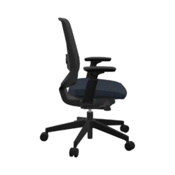 FLOKK Fauteuil de bureau base noire Light Up 250SL