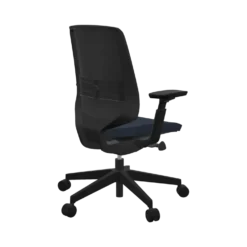 FLOKK Fauteuil de bureau base noire Light Up 250SL