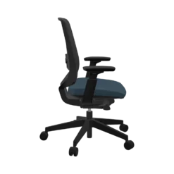 FLOKK Fauteuil de bureau base noire Light Up 250SL