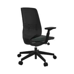 FLOKK Fauteuil de bureau base noire Light Up 250SL