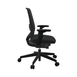 FLOKK Fauteuil de bureau base noire Light Up 250SL