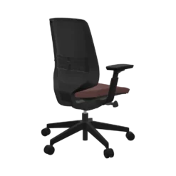 FLOKK Fauteuil de bureau base noire Light Up 250SL