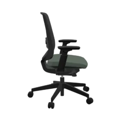 FLOKK Fauteuil de bureau base noire Light Up 250SL