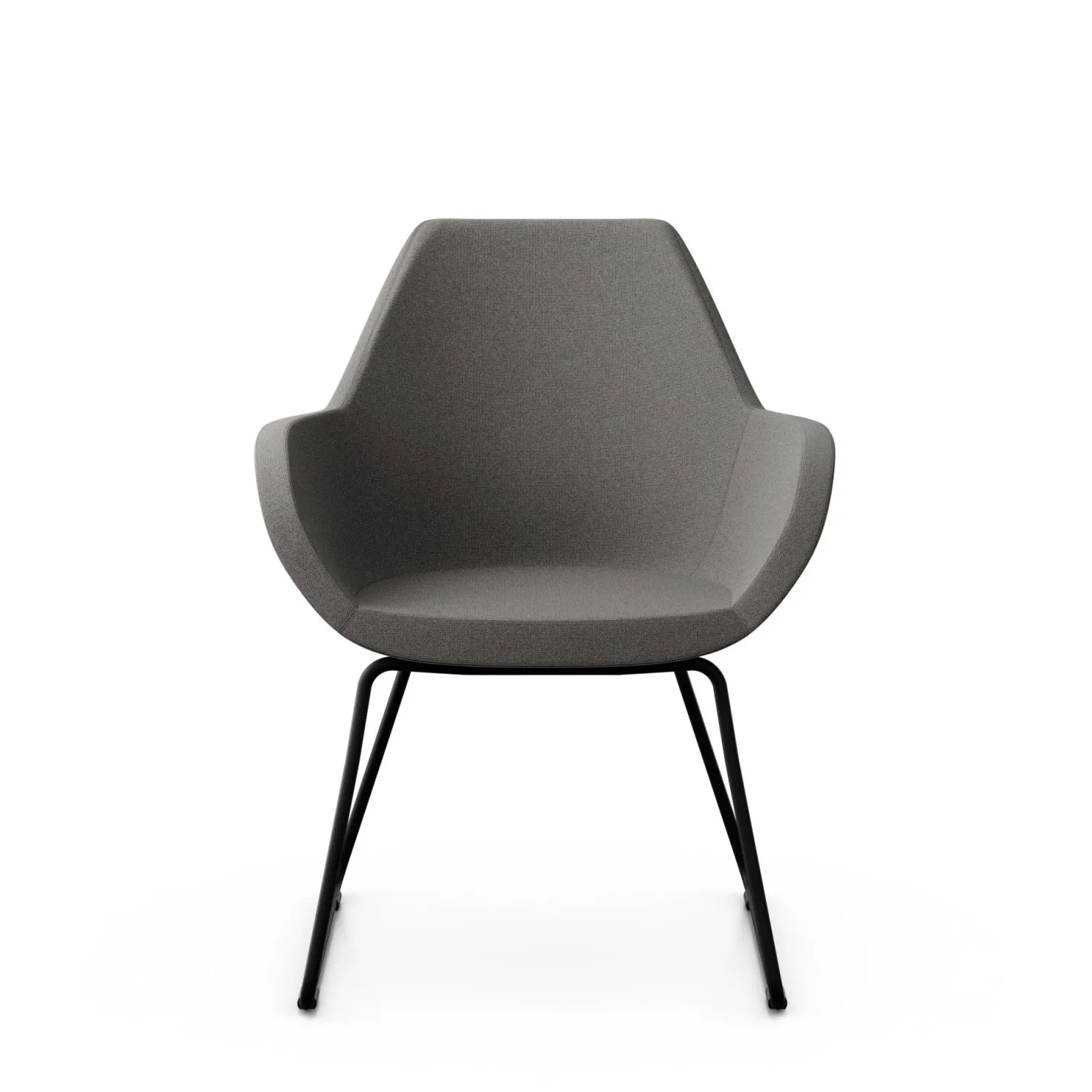 FLOKK Fauteuil pieds luge Fan 10V