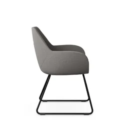 FLOKK Fauteuil pieds luge Fan 10V