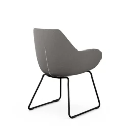 FLOKK Fauteuil pieds luge Fan 10V