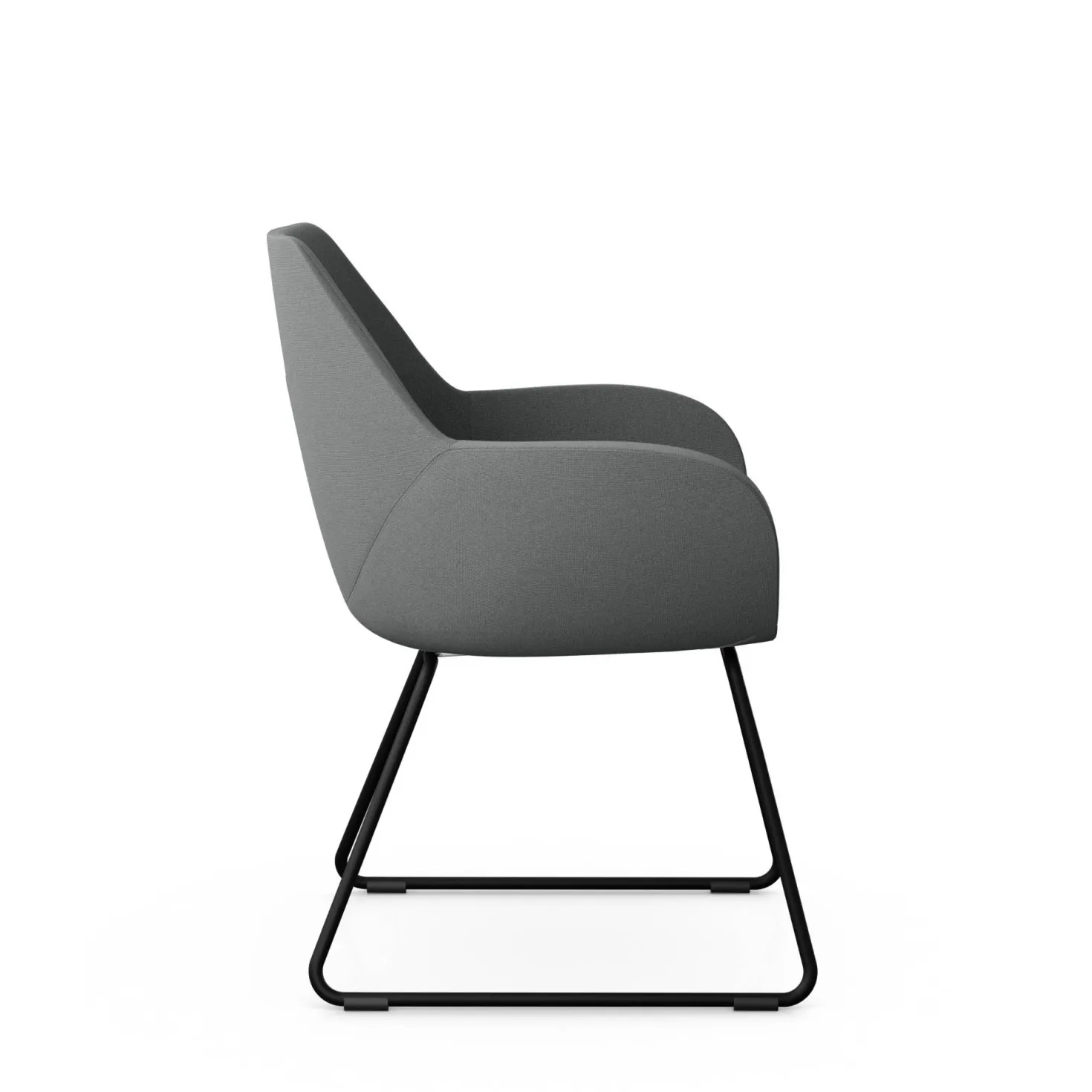 FLOKK Fauteuil pieds luge Fan 10V