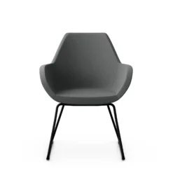 FLOKK Fauteuil pieds luge Fan 10V