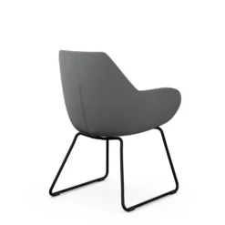 FLOKK Fauteuil pieds luge Fan 10V