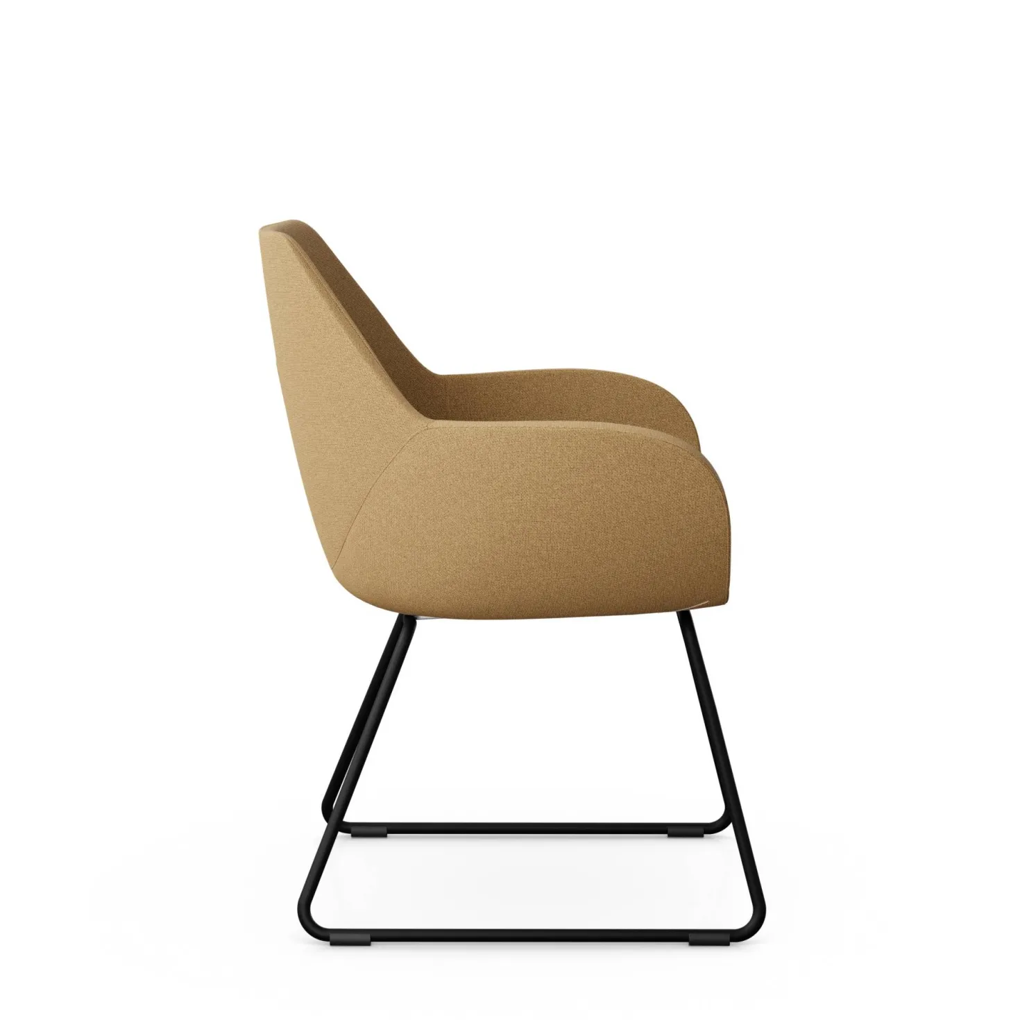FLOKK Fauteuil pieds luge Fan 10V
