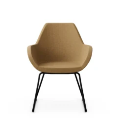 FLOKK Fauteuil pieds luge Fan 10V