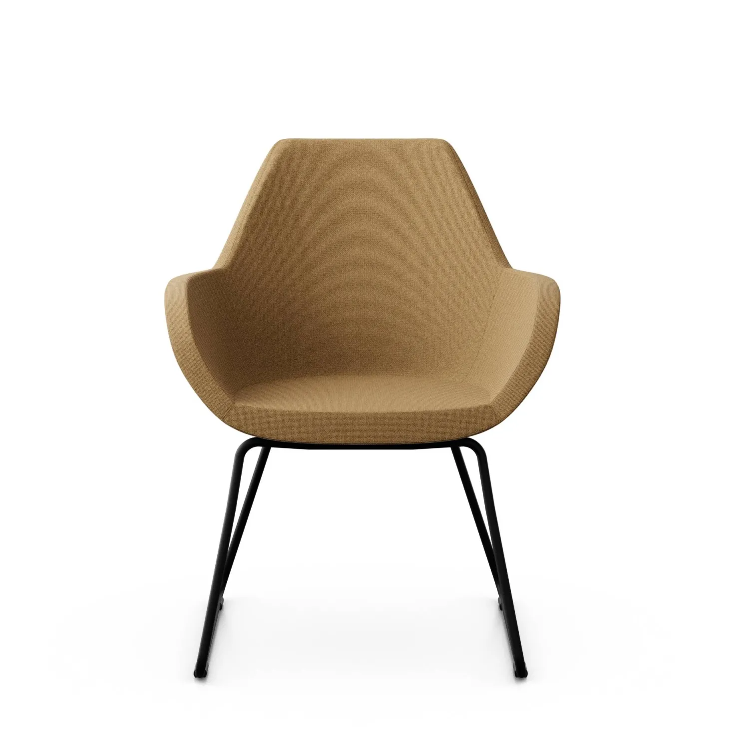 FLOKK Fauteuil pieds luge Fan 10V