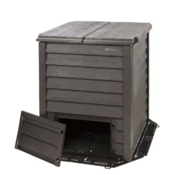 GARANTIA Composteur 600L imitation bois Thermo Wood