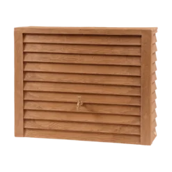 GARANTIA Récupérateur d'eau aspect bois clair 350L, Woody
