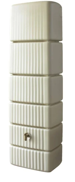 GARANTIA Récupérateur d'eau cuve murale 350L, Slim Sable