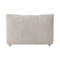 Grande chauffeuse pour canapé modulable tissu Benny