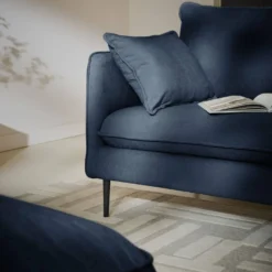 Grand pouf tissu Otis