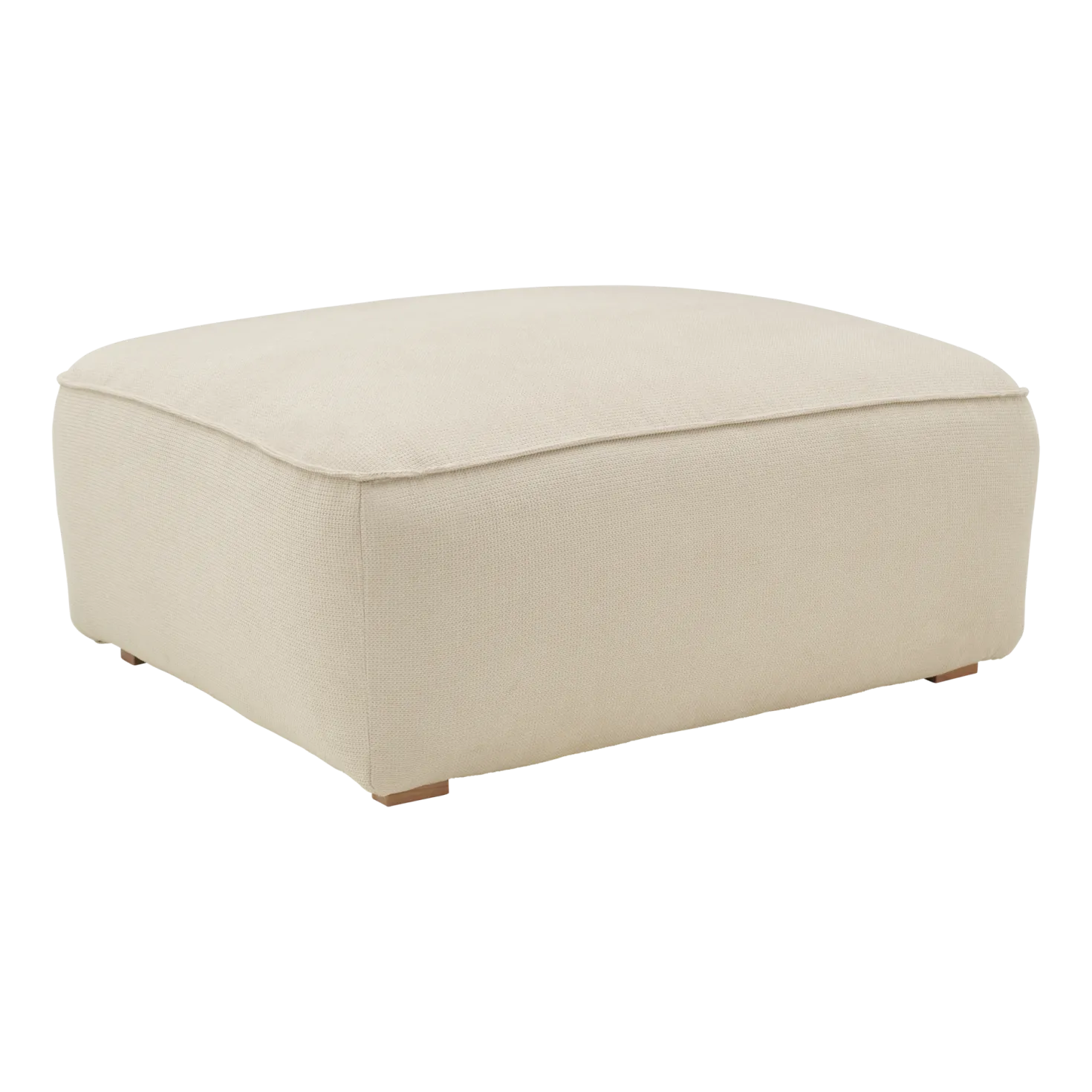 Grand pouf tissu Otis